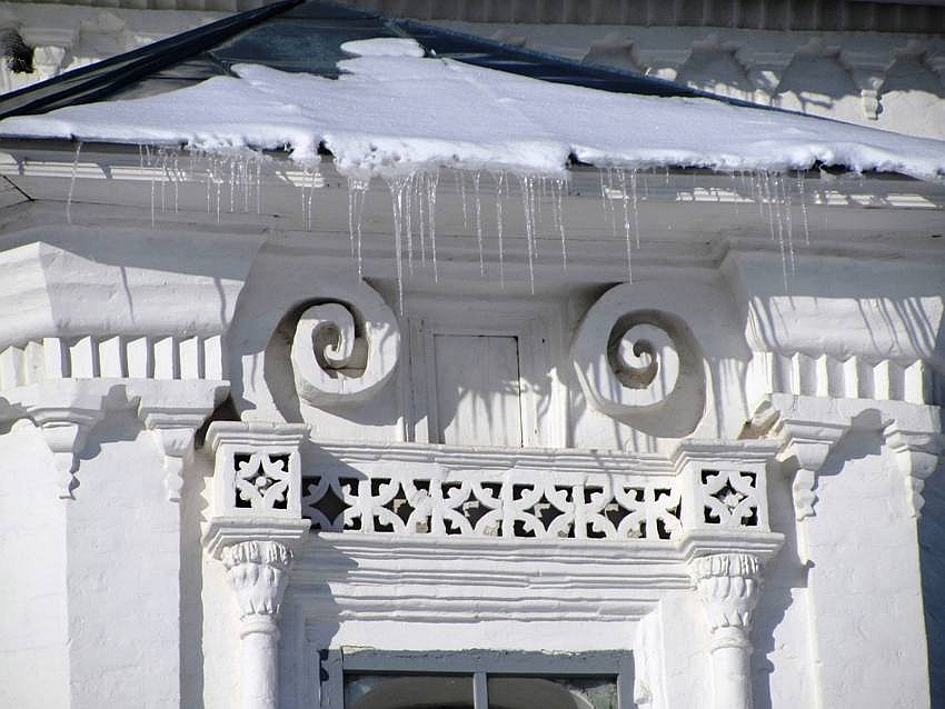 Церковь Успения Пресвятой Богородицы, Чердынь (Чердынский район, Пермский край). архитектурные детали, апсида, декор