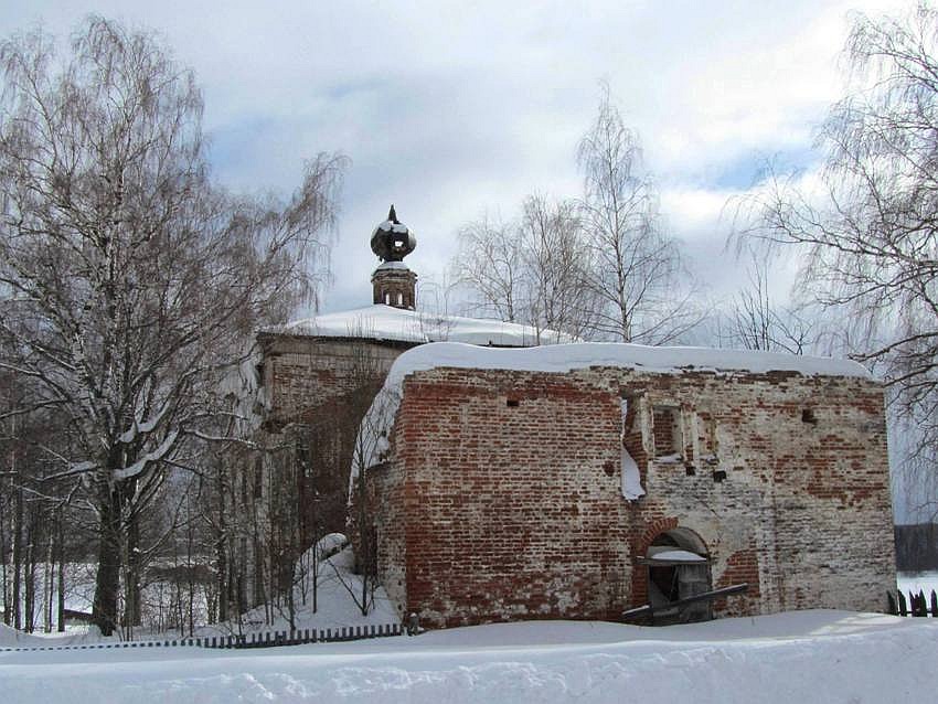 Редикор. Церковь Николая Чудотворца. фасады, вид с северо-запада