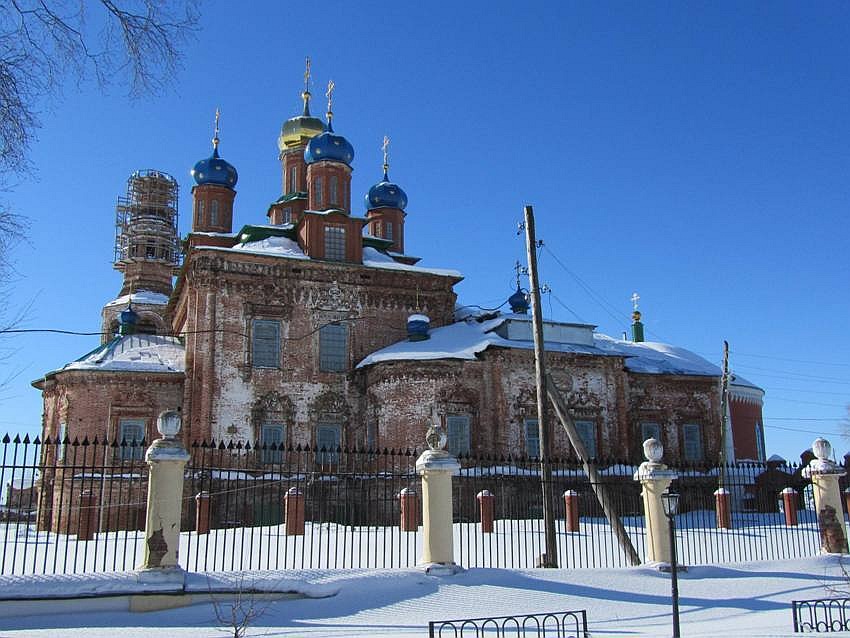 Усолье. Спасо-Преображенский женский монастырь. Собор Спаса Преображения. фасады, северный фасад