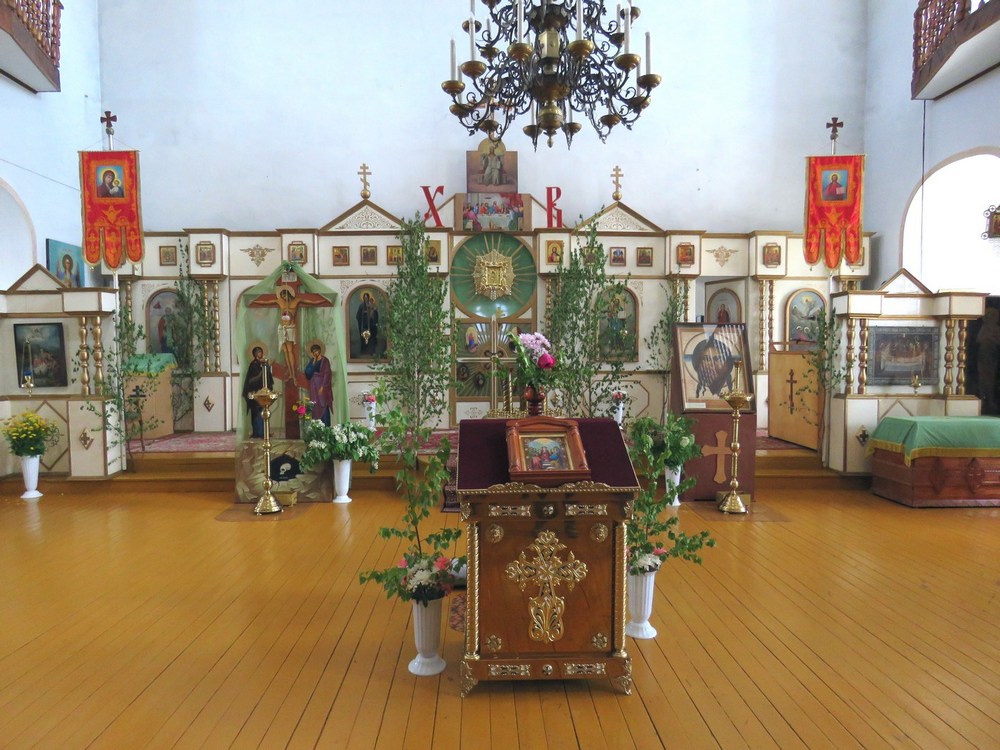 Спасо-Преображенский женский монастырь. Собор Преображения Господня, Усолье (Усольский район, Пермский край). интерьер и убранство