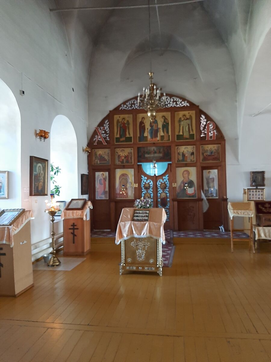 Спасо-Преображенский женский монастырь. Собор Преображения Господня, Усолье (Усольский район, Пермский край). интерьер и убранство, Придельный иконостас