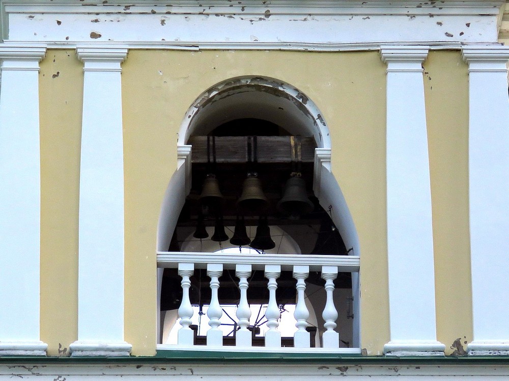 Церковь Николая Чудотворца, Усолье (Усольский район, Пермский край). архитектурные детали, Фрагмент колокольни