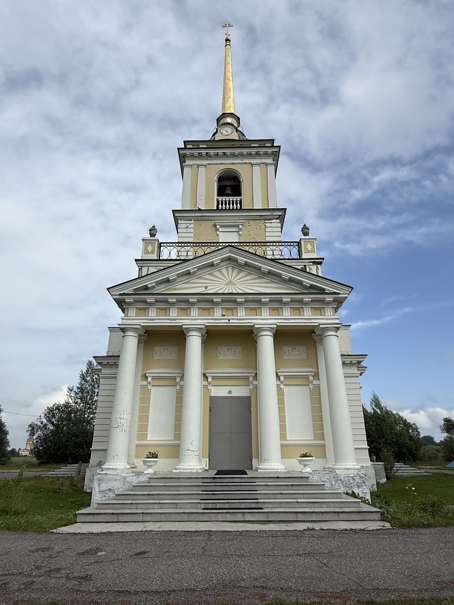 Церковь Николая Чудотворца, Усолье (Усольский район, Пермский край). фасады, Вид с запада