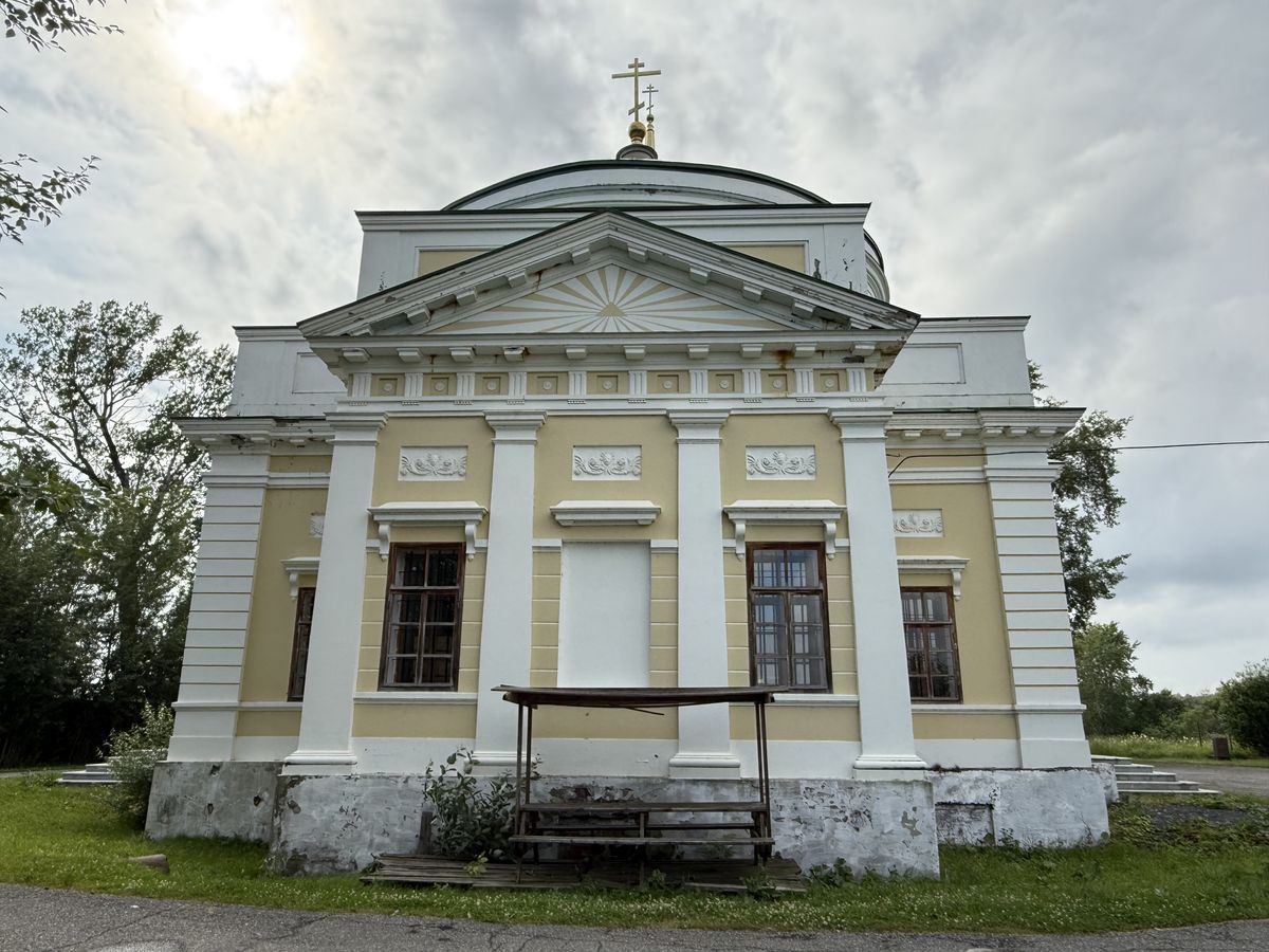 Церковь Николая Чудотворца, Усолье (Усольский район, Пермский край). фасады, Вид с востока