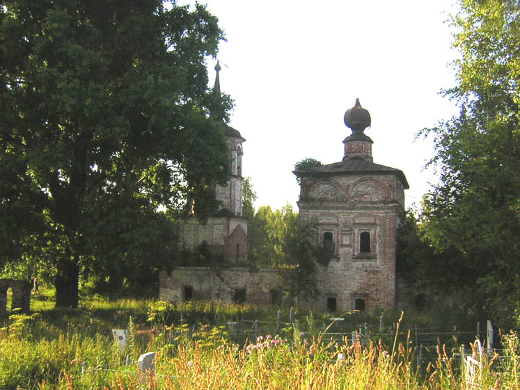 Пыскор. Церковь Николая Чудотворца. фасады