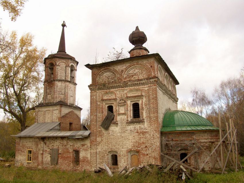 Церковь Николая Чудотворца, Пыскор (Усольский район, Пермский край). фасады