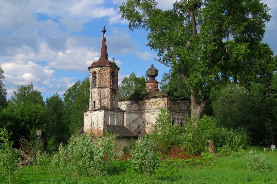 Пыскор. Церковь Николая Чудотворца. фасады