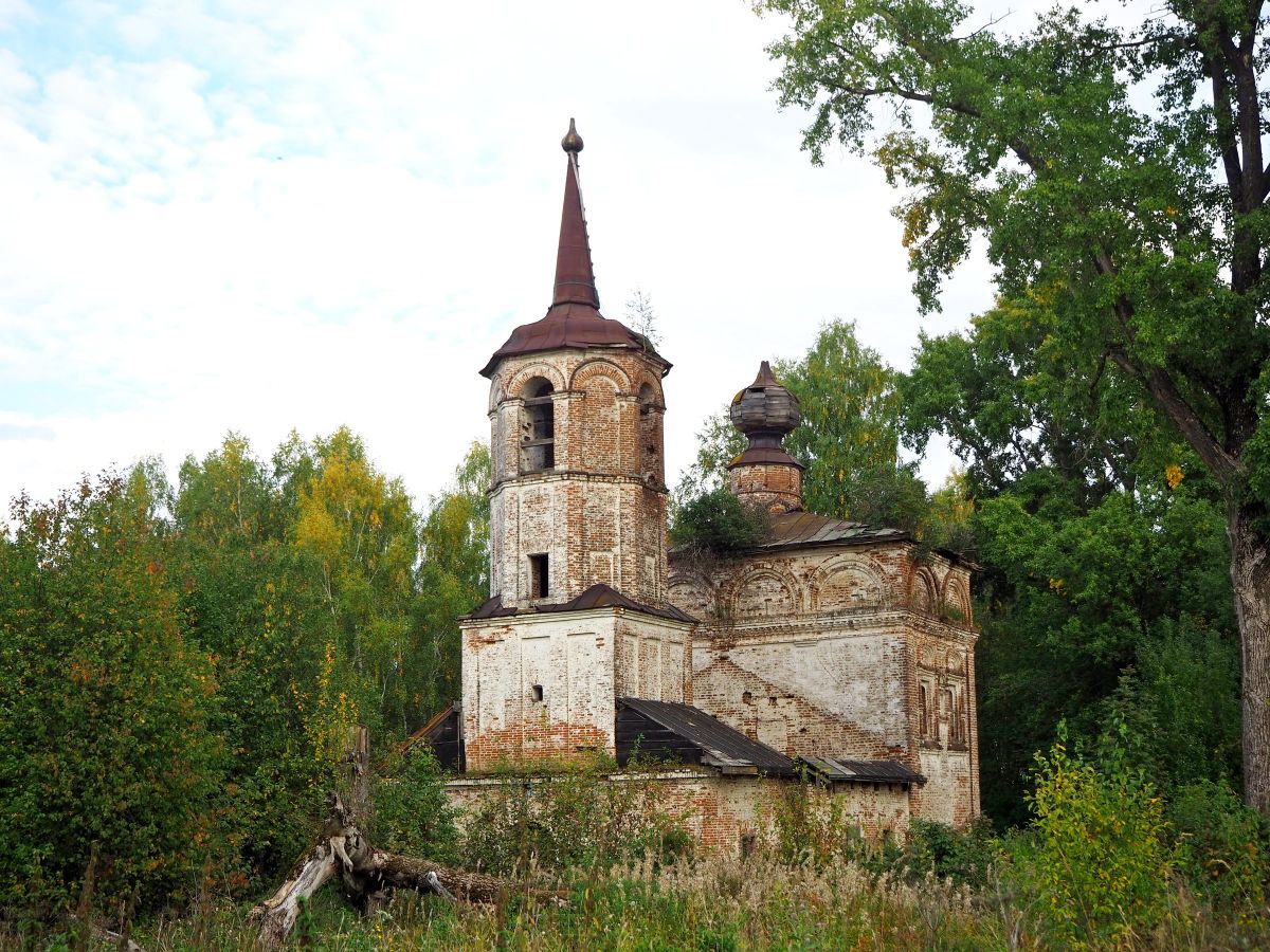 Пыскор. Церковь Николая Чудотворца. фасады