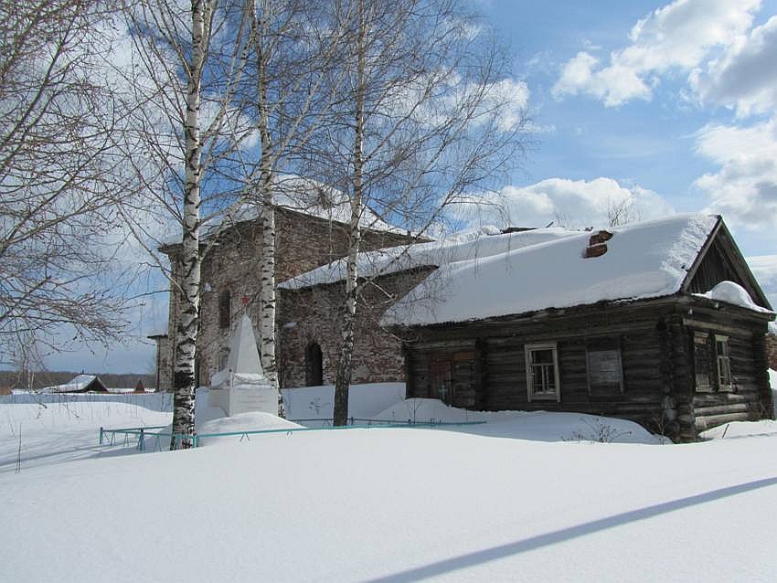 Церковь Преображения Господня, Пыскор (Усольский район, Пермский край). фасады, вид с северо-запада
