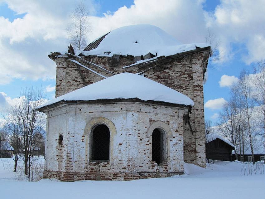 Церковь Преображения Господня, Пыскор (Усольский район, Пермский край). фасады, восточный фасад