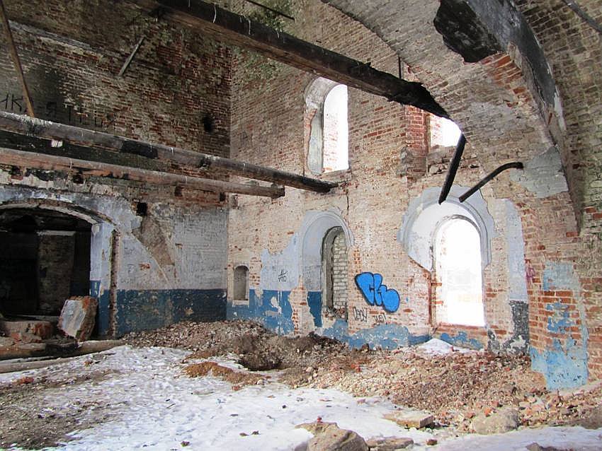 Церковь Преображения Господня, Пыскор (Усольский район, Пермский край). интерьер и убранство, северо-западная часть основного объема