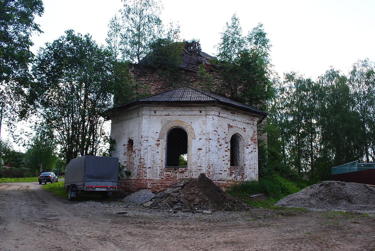 фасады. Церковь Преображения Господня, Пыскор (Усольский район, Пермский край)