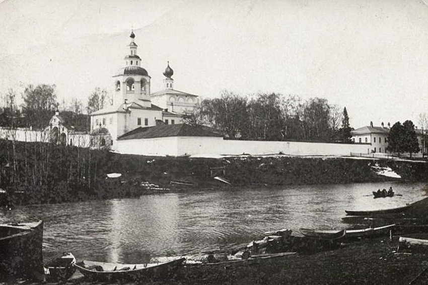 Вознесенский Троицкий монастырь, Соликамск (Соликамский район и г. Соликамск, Пермский край). архивная фотография, С сайта http://humus.livejournal.com/