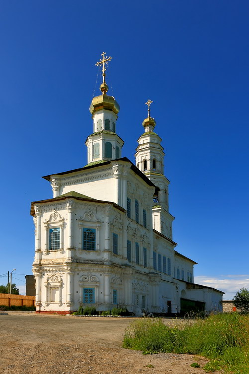 Соликамск. Соликамский Иоанно-Предтеченский Красносельский женский монастырь. Церковь Рождества Иоанна Предтечи. фасады