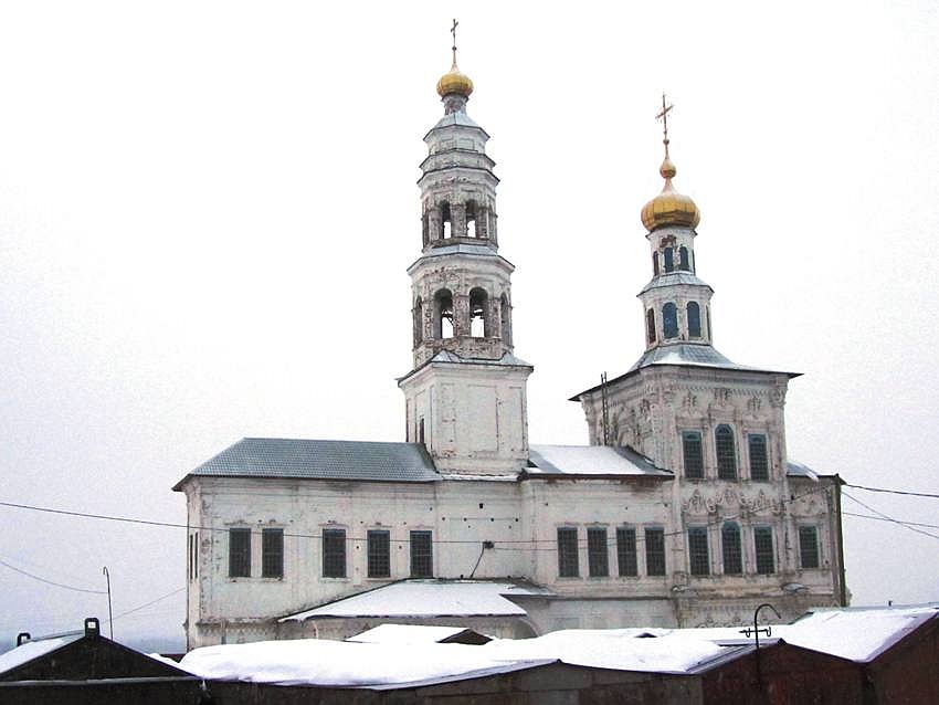 Соликамский Иоанно-Предтеченский Красносельский женский монастырь. Церковь Рождества Иоанна Предтечи, Соликамск (Соликамский район и г. Соликамск, Пермский край). дополнительная информация, вид с юга