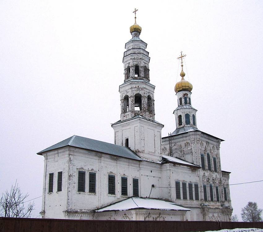 Соликамский Иоанно-Предтеченский Красносельский женский монастырь. Церковь Рождества Иоанна Предтечи, Соликамск (Соликамский район и г. Соликамск, Пермский край). дополнительная информация, вид с юго-запада