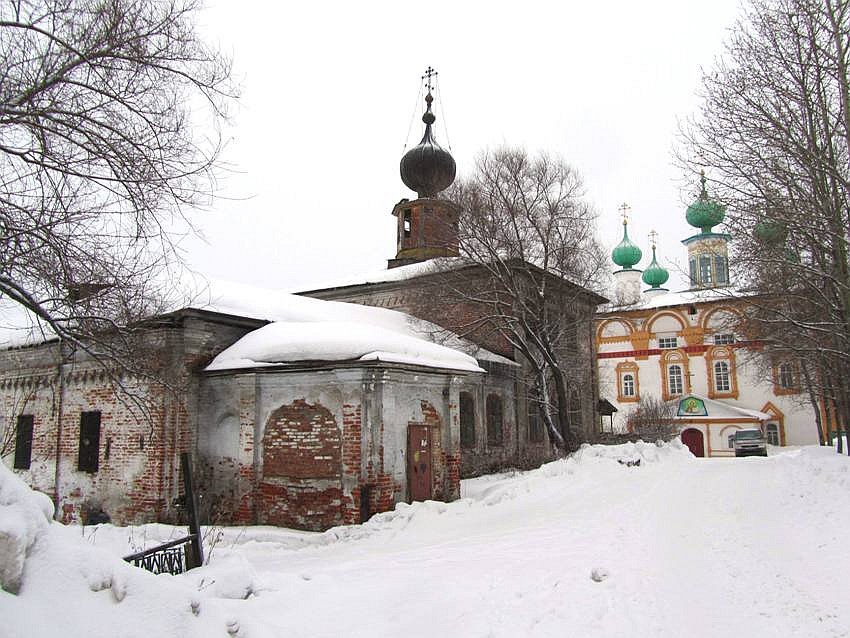 Храмовый комплекс. Церкви Спаса Нерукотворного Образа и Михаила Архангела, Соликамск (Соликамский район и г. Соликамск, Пермский край). фасады, вид с запада