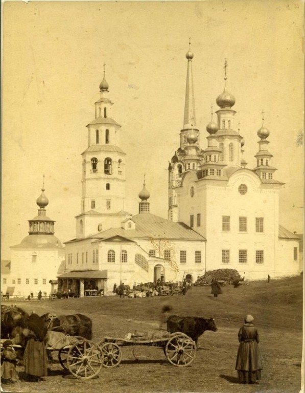 Соликамск. Церковь Воскресения Христова. архивная фотография, Фото 1910 года из фондов Пермского краеведческого музея