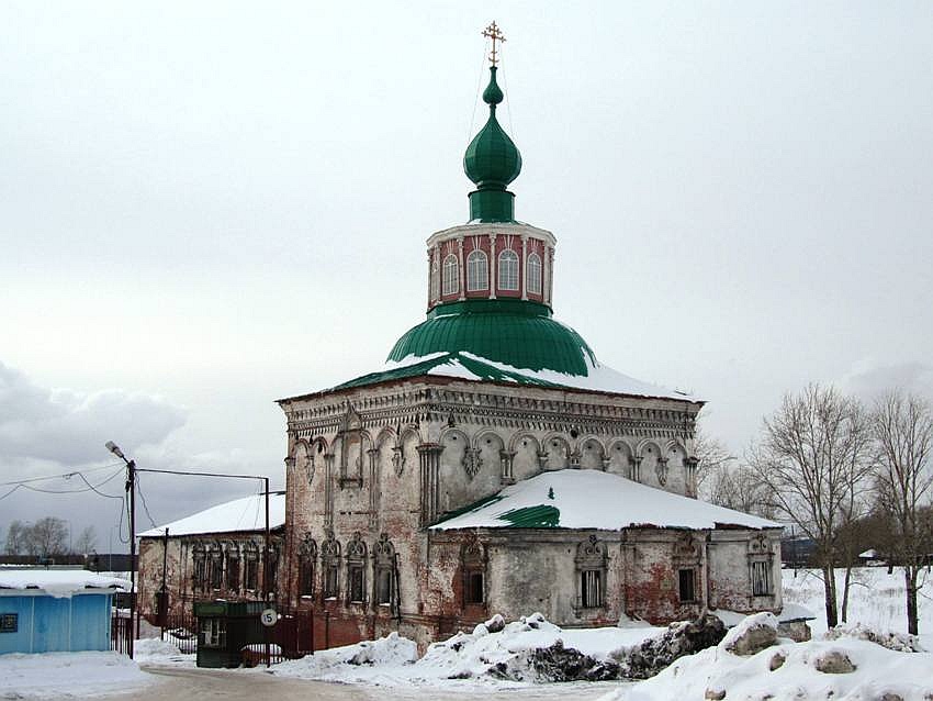 Соликамск. Собор Воздвижения Креста Господня. фасады, вид с юго-востока