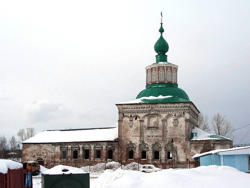 Собор Воздвижения Креста Господня, Соликамск (Соликамский район и г. Соликамск, Пермский край). фасады, вид с юга