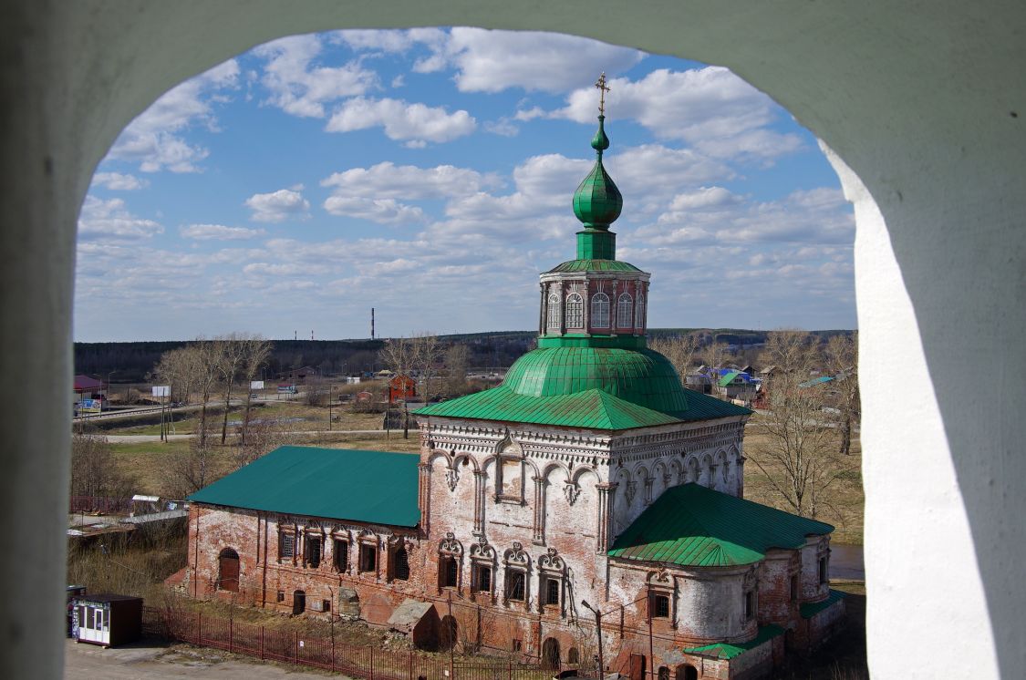 Собор Воздвижения Креста Господня, Соликамск (Соликамский район и г. Соликамск, Пермский край). художественные фотографии, вид с колокольни