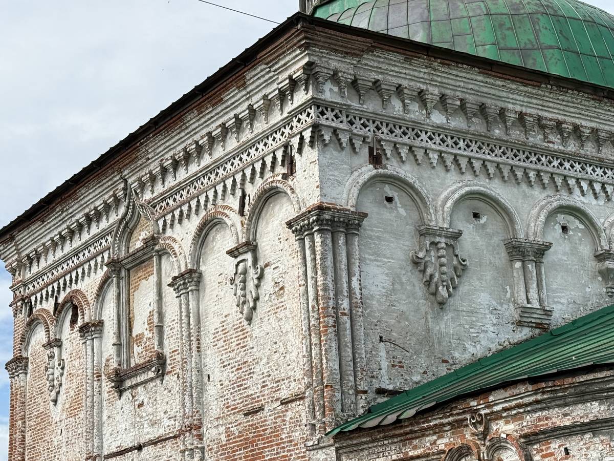 Собор Воздвижения Креста Господня, Соликамск (Соликамский район и г. Соликамск, Пермский край). архитектурные детали, Жучковый орнамент