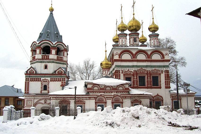 Церковь Богоявления Господня, Соликамск (Соликамский район и г. Соликамск, Пермский край). фасады, южный фасад