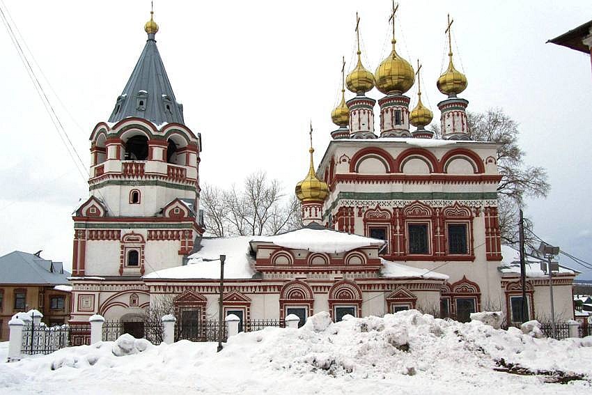 Соликамск. Церковь Богоявления Господня. фасады, южный фасад