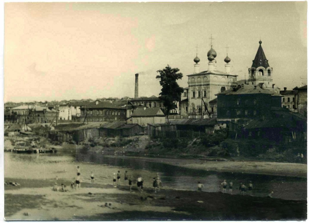 Соликамск. Церковь Богоявления Господня. архивная фотография, Частная коллекция. Фото 1950-х годов