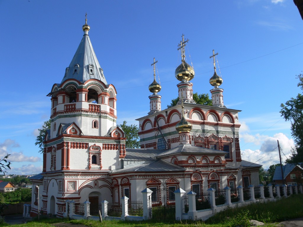 Соликамск. Церковь Богоявления Господня. фасады