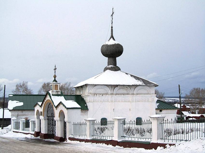 Соликамск. Церковь Введения во храм Пресвятой Богородицы. фасады, вид с юго-запада