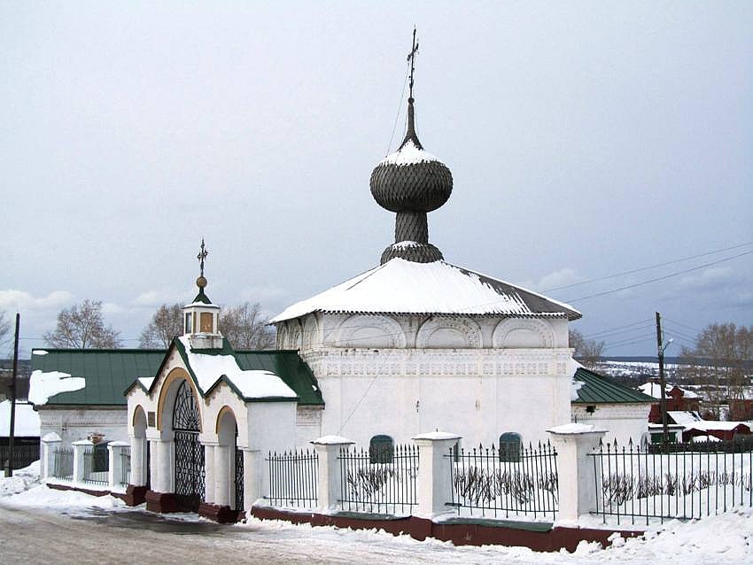 Церковь Введения во храм Пресвятой Богородицы, Соликамск (Соликамский район и г. Соликамск, Пермский край). фасады, вид с юго-запада