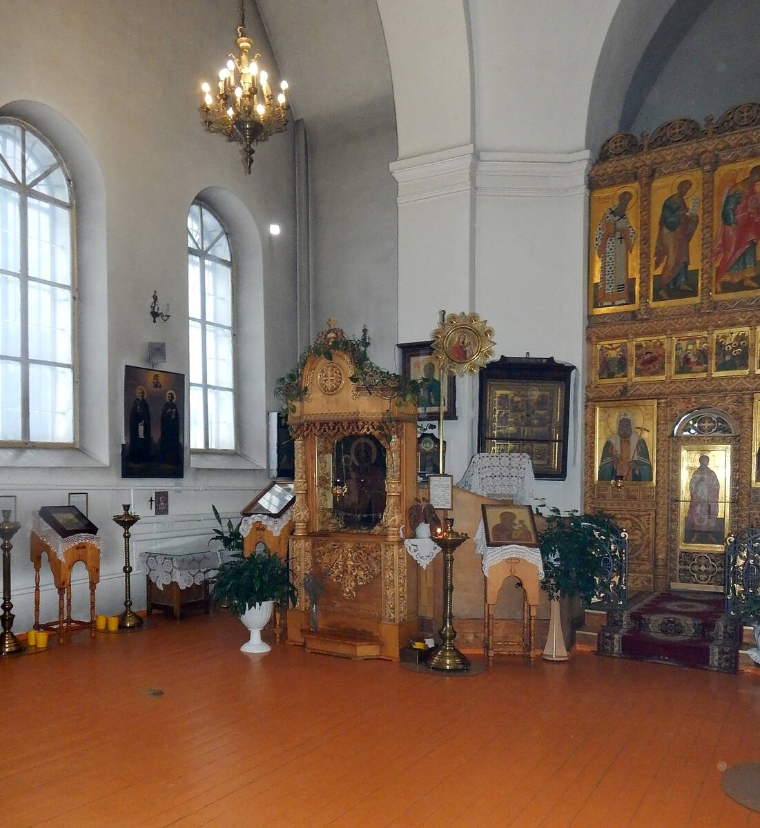 Церковь Иверской иконы Божией Матери, Рыбинск (Рыбинск, город, Ярославская область). интерьер и убранство