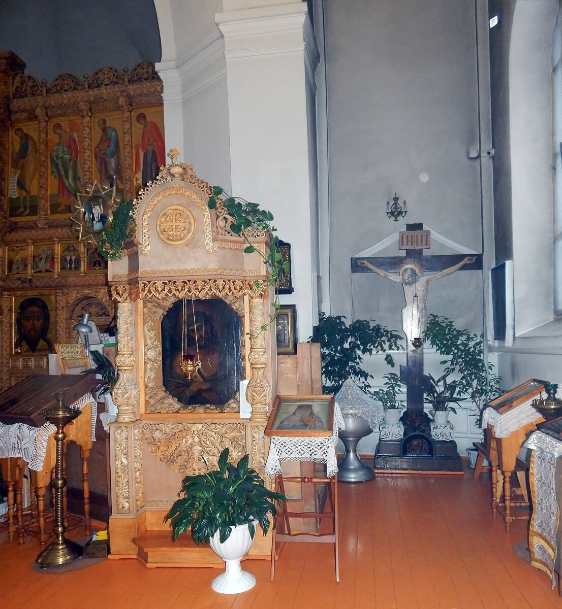Церковь Иверской иконы Божией Матери, Рыбинск (Рыбинск, город, Ярославская область). интерьер и убранство