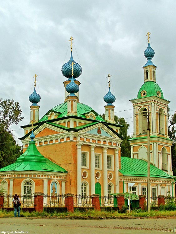 Храм царевича димитрия в угличе
