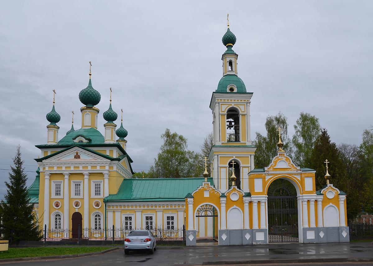 фасады. Церковь Димитрия царевича "на поле", Углич (Угличский район, Ярославская область)