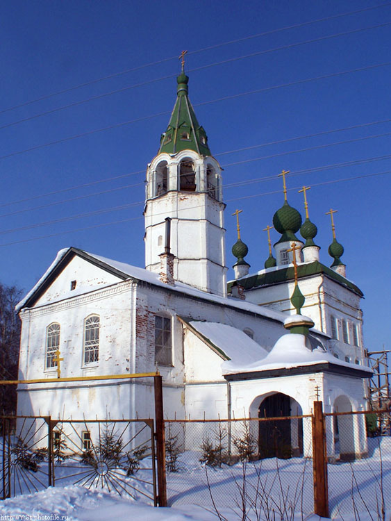 Тутаев. Церковь Вознесения Господня. фасады