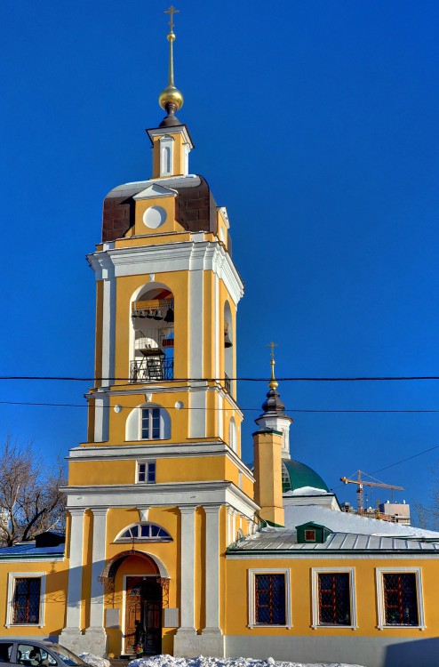 Таганский. Церковь Сорока мучеников Севастийских в Спасской слободе. фасады