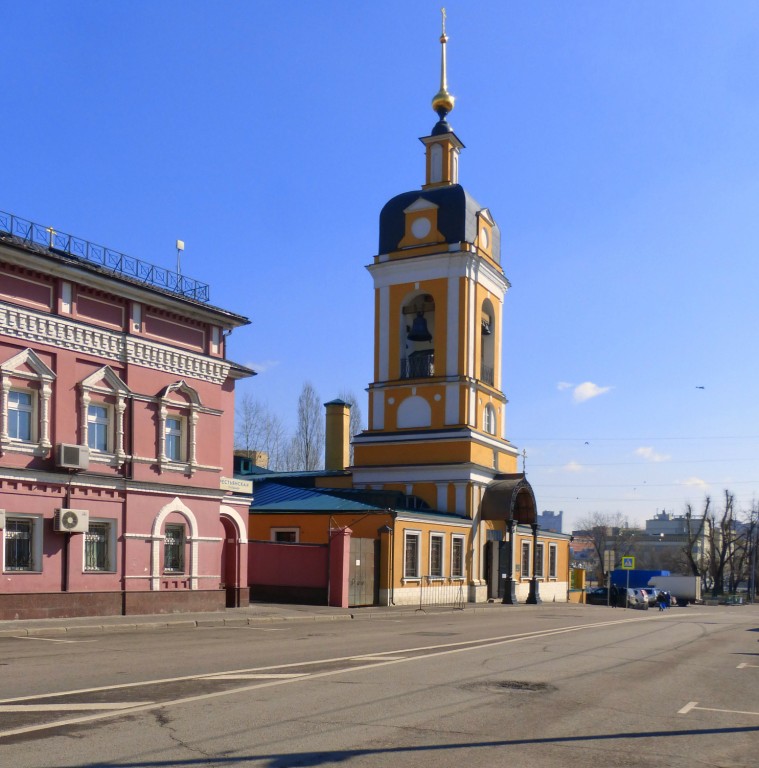 Таганский. Церковь Сорока мучеников Севастийских в Спасской слободе. фасады