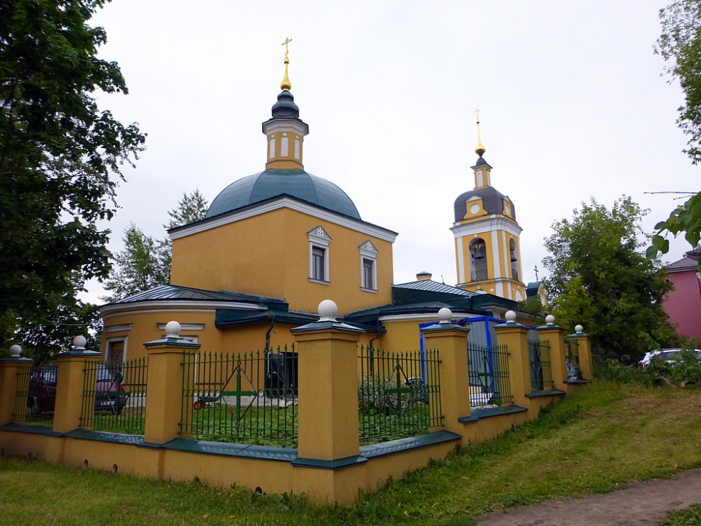 Церковь Сорока мучеников Севастийских в Спасской слободе, Таганский (Центральный административный округ (ЦАО), г. Москва). фасады, Вид с Новоспасского проезда