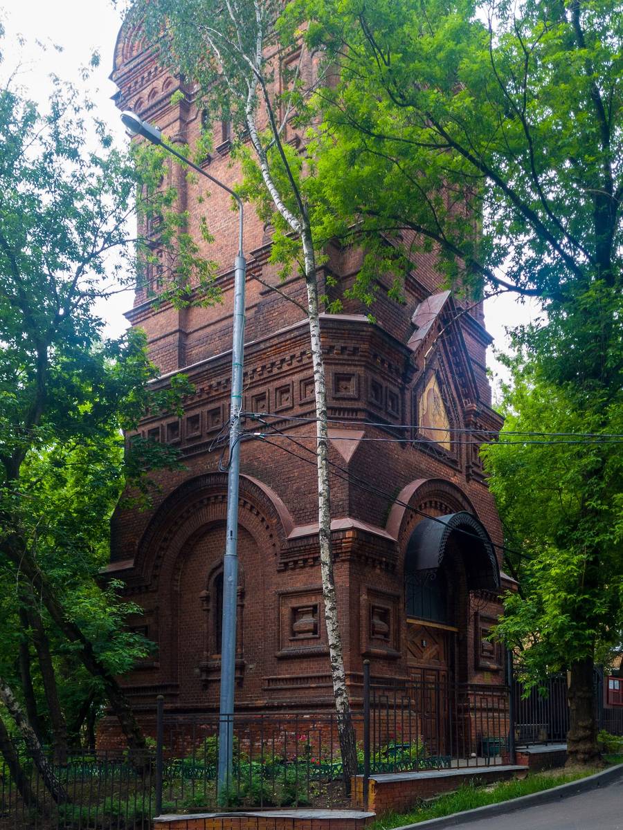 Часовня Казанской иконы Божией Матери в колокольне бывшего Казанского Головинского монастыря, Головинский (Северный административный округ (САО), г. Москва). архитектурные детали