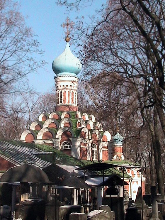 Донской. Донской монастырь. Малый собор Донской иконы Божией Матери. фасады, Вид с юго-запада.		      