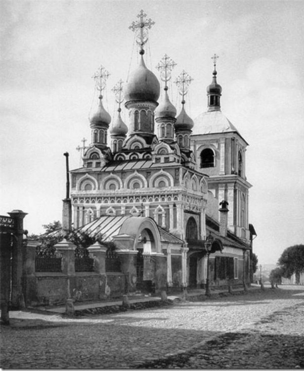 Таганский. Церковь Успения Пресвятой Богородицы в Гончарах. архивная фотография, Альбом Найденова