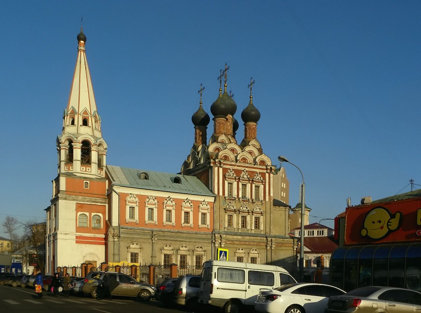 Таганский. Церковь Николая Чудотворца на Болвановке. фасады