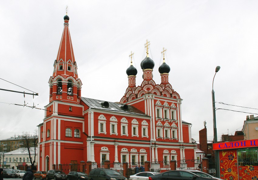 Церковь Николая Чудотворца на Болвановке, Таганский (Центральный административный округ (ЦАО), г. Москва). фасады