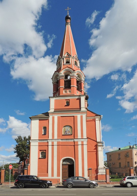 Таганский. Церковь Николая Чудотворца на Болвановке. фасады, Колокольня, после завершения реставрации.