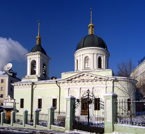 Таганский. Церковь Николая Чудотворца в Котельниках. фасады