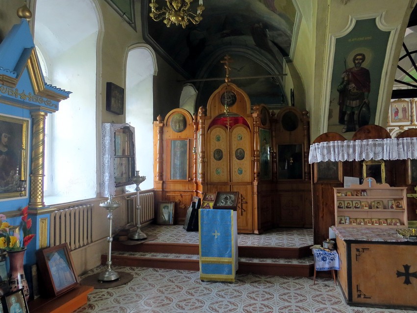 Церковь Введения во храм Пресвятой Богородицы, Болхов (Болховский район, Орловская область). интерьер и убранство, Интерьер северного придела