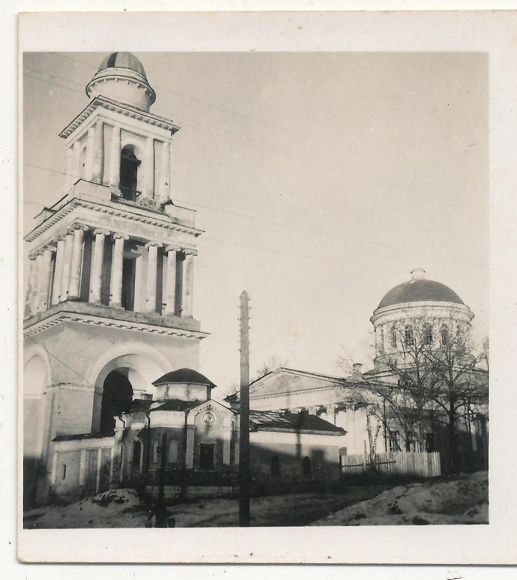 Фото 1941 г. с аукциона e-bay.de, архивная фотография. Кафедральный собор Оковецкой иконы Божией Матери, Ржев (Ржевский район и г. Ржев, Тверская область)