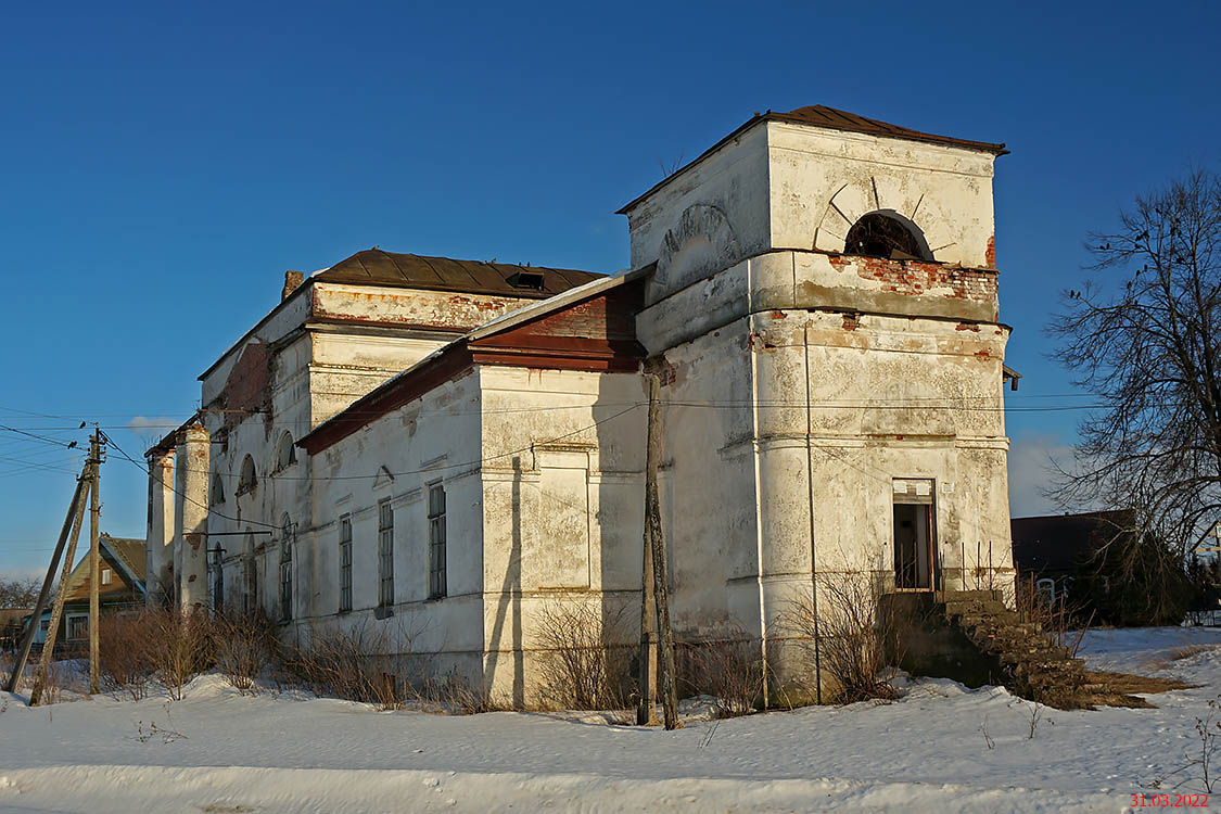 Церковь Рождества Пресвятой Богородицы, Старое Рахино (Крестецкий район, Новгородская область). фасады